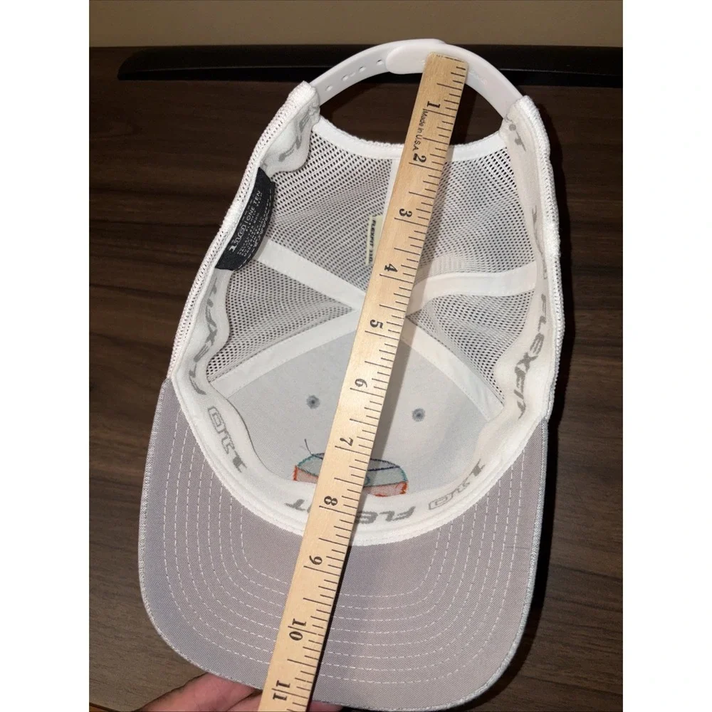 Insolito Tequila Flexfit 110 Cap Gray White Trucker Snap Back Hat Embroidered